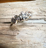 Antique Georgian-Era Diamond Ring Set in 18K Gold
