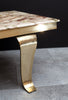 Beautiful 1960s Marble & Brass Coffee Table by Arturo Pani for Muller of Mexico