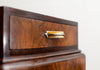 Sweet Art Deco Side Table/Cabinet/Nightstand w/ Gorgeous Wood Grain