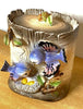 Adorable and Rare Blue Bird Cookie Jar by Lefton Japan