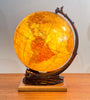 Rare & Unusual 1949 Glass Light Up Globe by Cram's