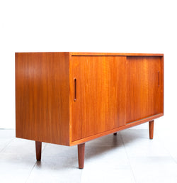 Fabulous Compact Quality Built Teak Sideboard by Hundevad of Denmark
