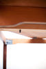 Amazing Flip-Top & Swivel Mid Century Teak Dining Table, Refinished