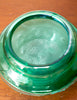Beautiful Emerald Green Art Glass by Canadian Artist