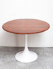 Gorgeous 1960s Tulip Table w/ Refinished Solid African Teak Top