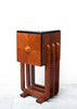 Sweet 1920s Art Deco Smokers' Cabinet w/ Bakelite Knob