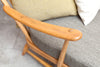 Cozy & Comfy Reupholstered Mid Century Love Seat by Ercol of England