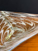 BEAUTIFUL LARGE MURANO GLASS DISH W/ SPARKLING AVENTURINE - 1