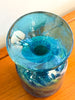 Gorgeous Malta Glass Vase in Teal Blue and Green