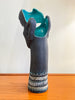 Bizarre & Unusual Mid Century 3D Ceramic Fave Vase, Artfully Executed