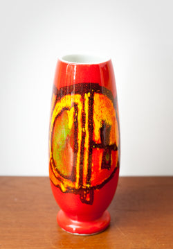 Beautiful Poole Pottery Vase, "Delphis" Series
