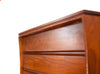 SALE! Gorgeous *Solid* African Teak Tall Dresser by Canadian Designer Jan Kuypers