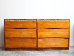 Hard to Find Matching PAIR of Dressers, Circa 1940s, Beautifully Built & Designed