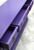 SALE! Royal Purple 1970s Hollywood Regency Sideboard, Statement Piece!
