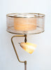 Gorgeous 1950s Floor Lamp w/ Adjustable Reading Light