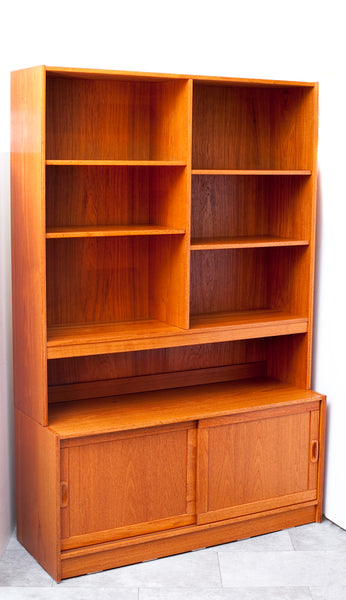Fabulous Mid Century Danish Teak Bookcase/Cabinet