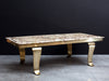 ON HOLD - Beautiful 1960s Marble & Brass Coffee Table by Arturo Pani for Muller of Mexico
