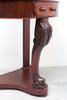 Charming Victorian "Duchess" Demilune Dressing Table w/ Eastlake Details