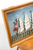 Amazing Antique 3D Ship Diorama, Incredible and Whimsical!