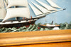 Amazing Antique 3D Ship Diorama, Incredible and Whimsical!