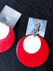 Vintage Sterling Silver and Resin Earrings by Martha Sturdy