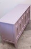 Funky Lavender Mauve Mid Century Compact Cabinet, Perfect for Vinyl!