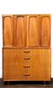 SALE! Mid Century Quality Built Tall Dresser, Functional & Refinished