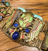 Exceptional & Rare 1920s Egyptian Revival Bracelet by the Neiger Brothers