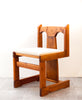 Amazing Set of 8 1970s Carved Dining Chairs, Made in South Africa