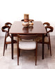Mid Century Danish Rosewood Dining Set, Impeccable Design
