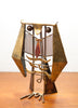 Absolutely Fabulous Brutalist Metal Owl Sculpture, Signed by Artist