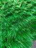 Gorgeous Emerald Green Ombré Flokati Rug