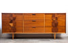 Gorgeous Mid Century Dresser, Completely Refinished, Stunning Wood