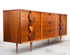 Gorgeous Mid Century Dresser, Completely Refinished, Stunning Wood
