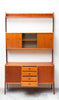 Gorgeous Vintage Teak Shelving Unit, Tons of Storage, Super Functional