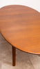 Fab Compact Mid Century Danish Teak Dining Table, Completely Refinished