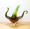 Large 1960s Art Glass Bird by Lorraine of Canada