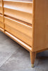 Completely Refinished Solid Maple 1950s Dresser, Beautifully Designed
