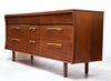 Exceptional 1950s Afromosia Dresser, Designed by Jan Kuypers for Imperial