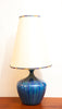 Epic Extra Large Ceramic Lamp w/ Tall Vintage Shade