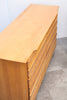 Refinished Mid Century Solid Birch Dresser by Jan Kuypers