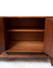 Funky Design 1960s Walnut Sideboard, Compact & Tons of Storage
