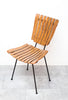 Rare Arthur Umanoff 1950s Slat Chair for Shaver Howard, 1950s