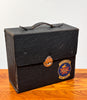 Amazing 1930s Compact & Rare Travel Bar w/ Trans-Canada Air Lines Label