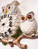 Super Sweet 1970s Ceramic Owl Clock