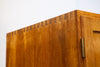SALE! Rare Mid Century SOLID Teak Credenza w/ Stunning Joinery Detail