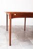 SALE! Fabulous Mid Century Teak Dining Table w/ Leaves, Refinished