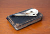 Javan Pond Heron Skull on Antique Pocket Size New Testament Bible