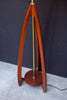 Super Cool Atomic Style Mid Century Floor Lamp w/ Fluted Shade