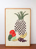 Fabulous Mid Century Mosaic Tile Art of Fruit & Pineapple